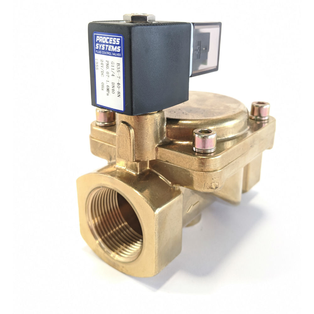 Brass General Purpose Normally Closed Differential Solenoid Valve