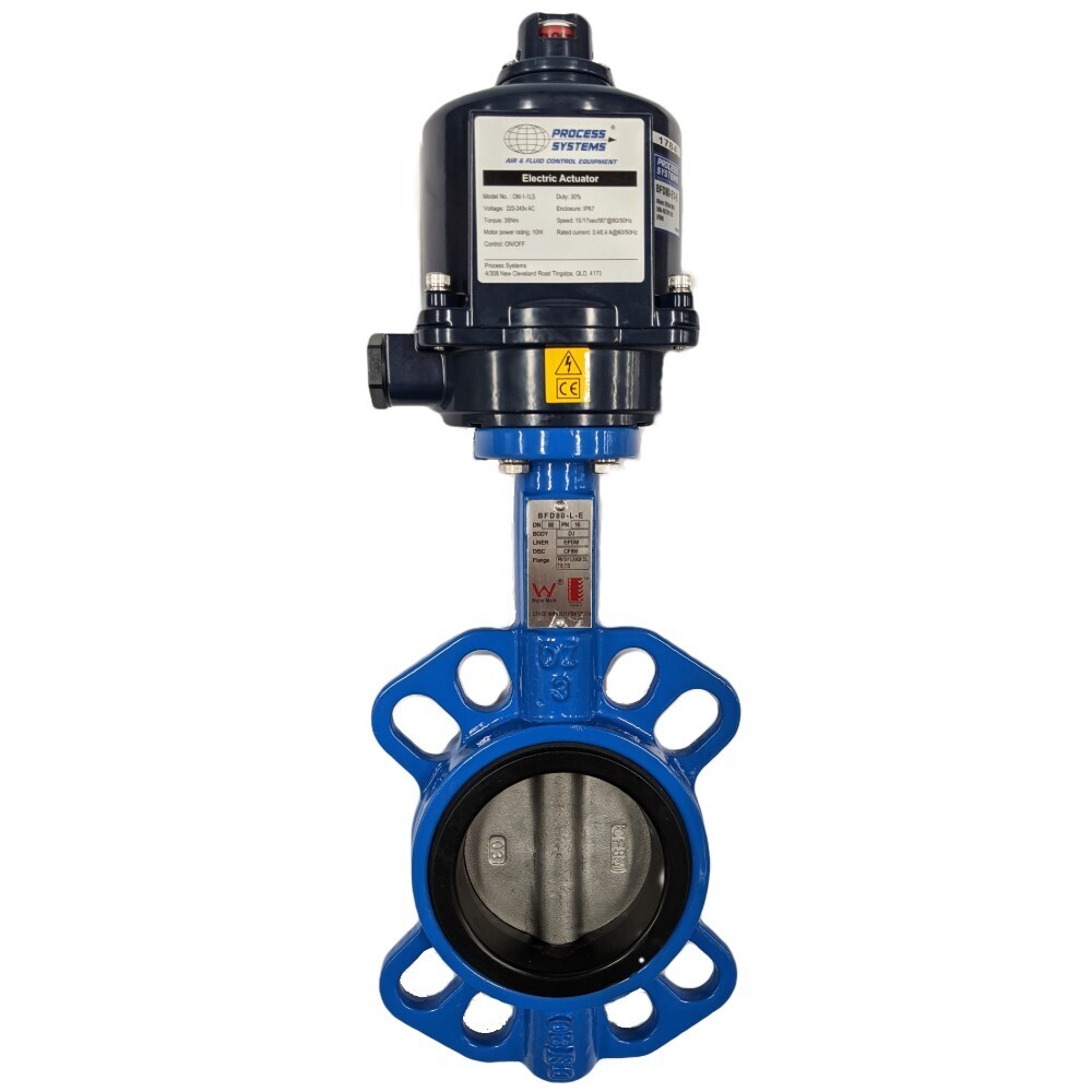 Ductile Iron Electric Butterfly Valve