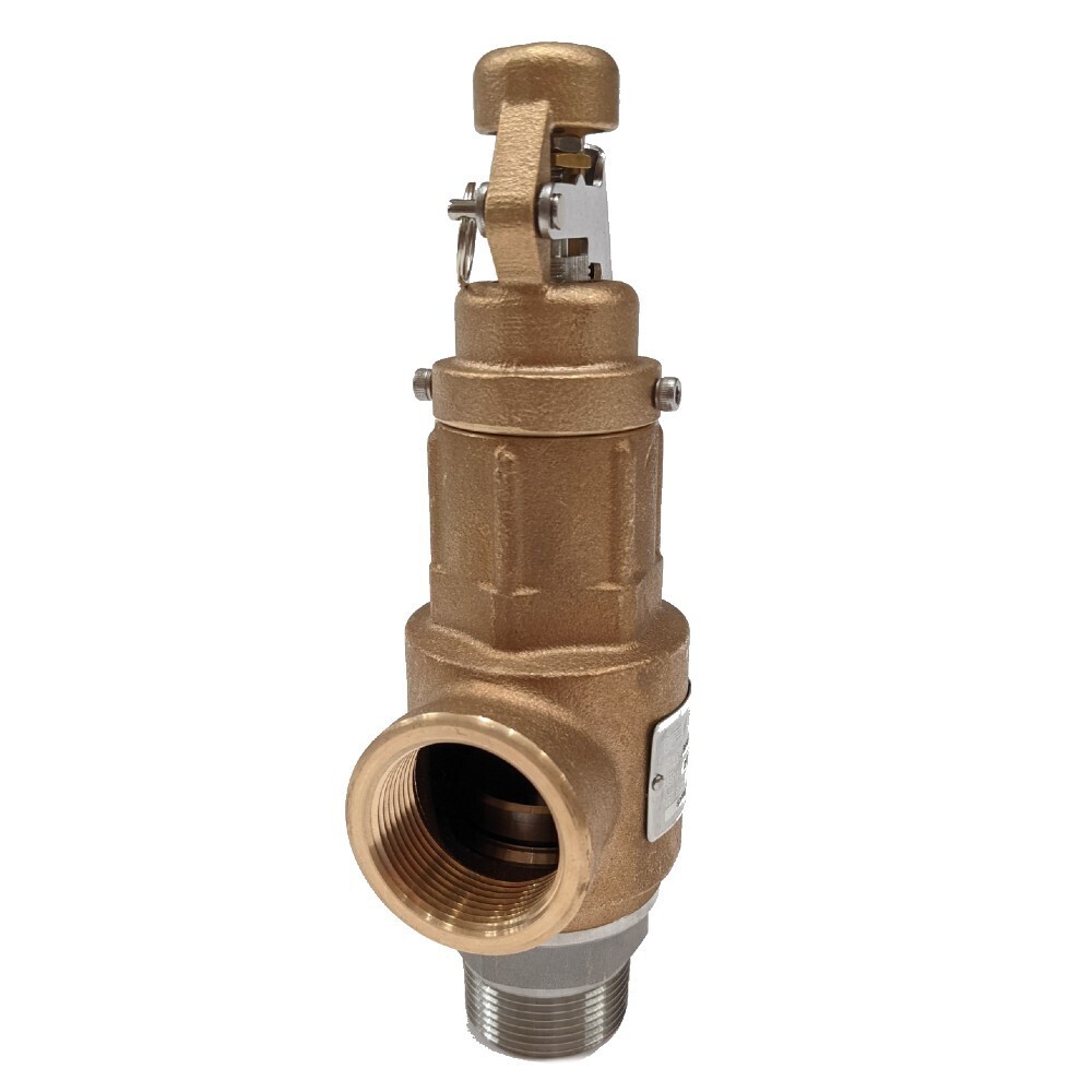 Bronze Easing Gear Pressure Relief Valve with Stainless Entry & Internals