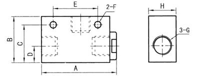 Quick Exhaust Valve Dimensions