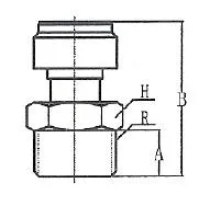 Brass Silencer Speed Controller