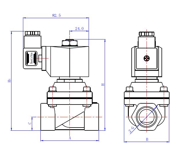 Nylon Zero Differential Normally Closed Solenoid Valve