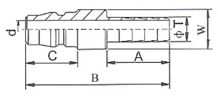 Male Hose Adaptor Quick Coupler