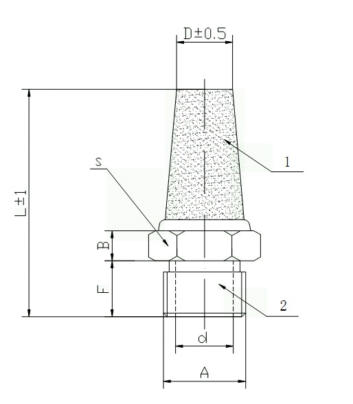 Stainless Steel Conical Silencer