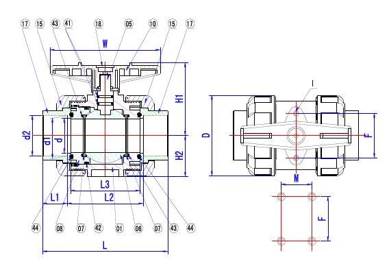 PVC Manual Ball Valve