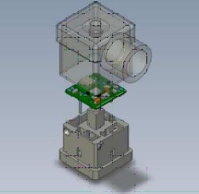 DIN Plug Rectangle wit Surge Suppression