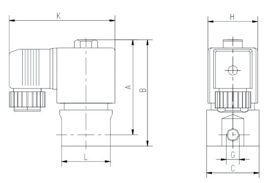 3 way normally closed stainless steel solenoid valve