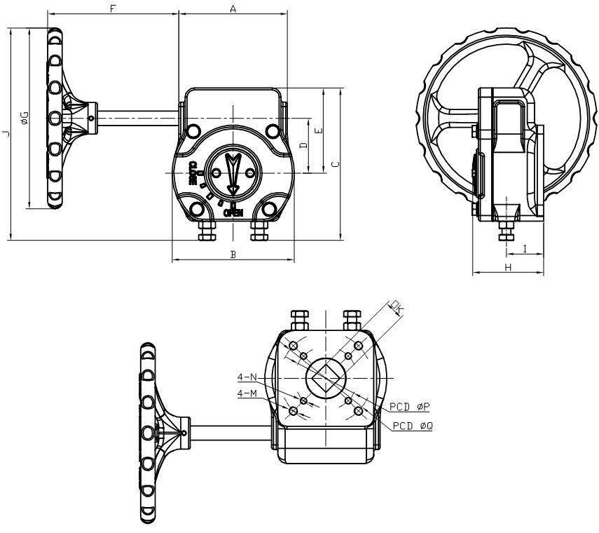 Chain Drive Gear Box