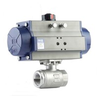 High Pressure Double Acting Ball Valve