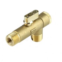 G1/2" Y strainer with Isolating Ball Valve