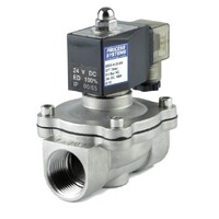 Stainless Steel General Purpose Zero Differential Normally Closed Solenoid Valve
