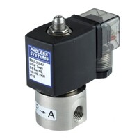 Stainless Steel 3 Way Direct Acting Normally Closed Solenoid Valve