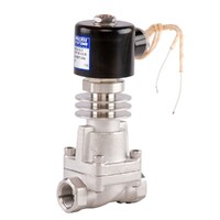 Stainless Steel Very High Temperature Normally Closed Solenoid Valve