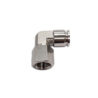 316 Stainless Steel Female Push Fit Swivel Elbow